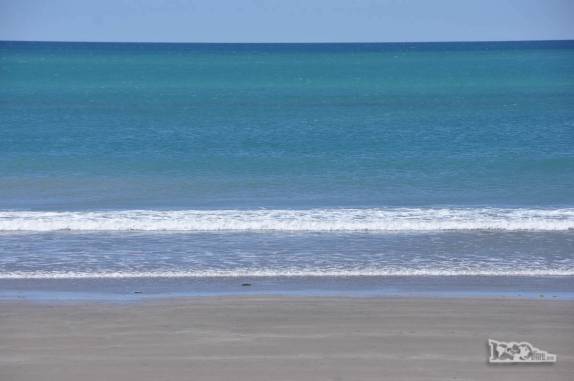 Um belo dia de sol em Las Grutas, na Argentina